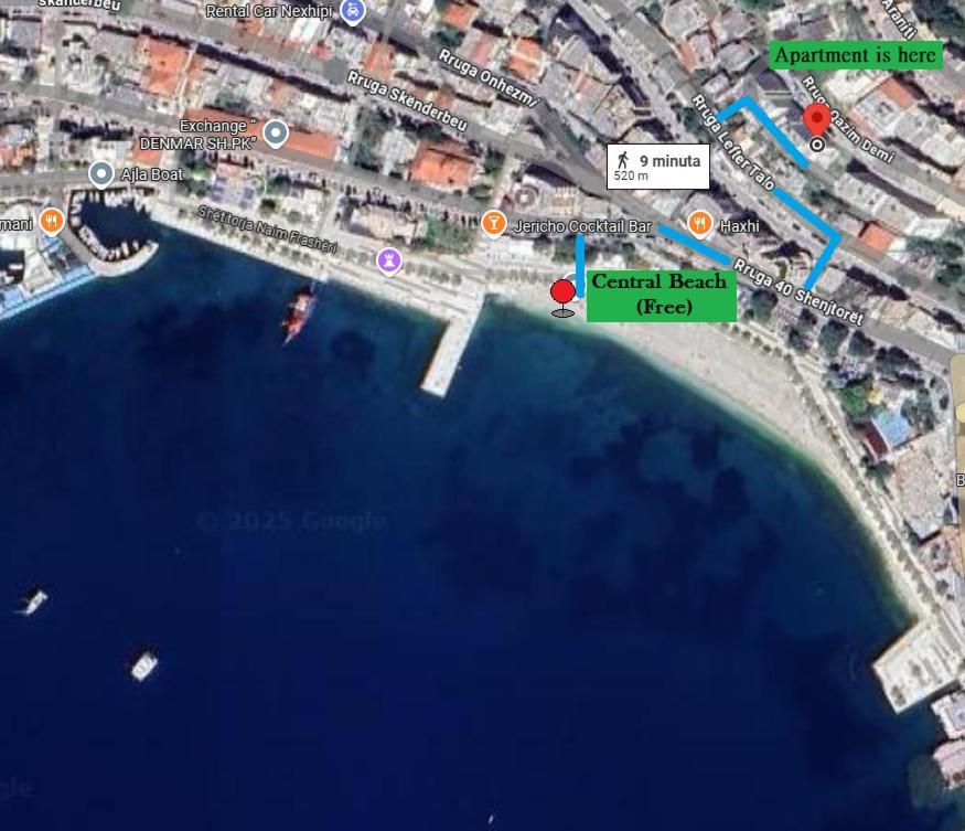 Central Beach Apartment Саранде Екстериор снимка